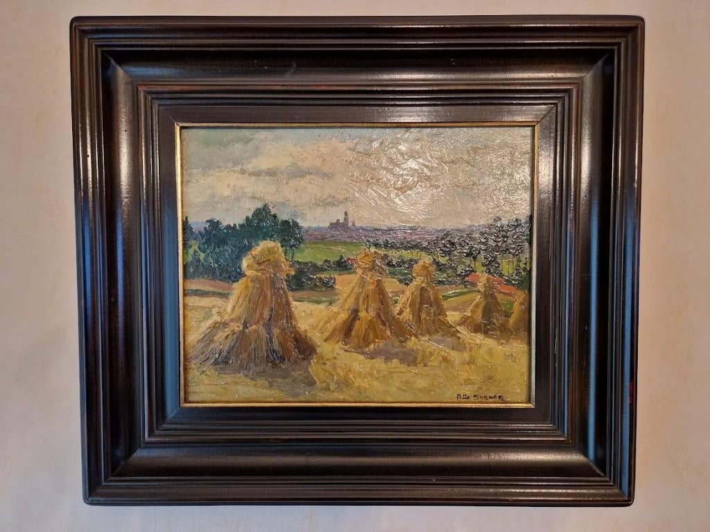 Schilderijen N. Desaeger, Ophalen