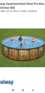 Zwembad Bestway 488 x 122, Enlèvement