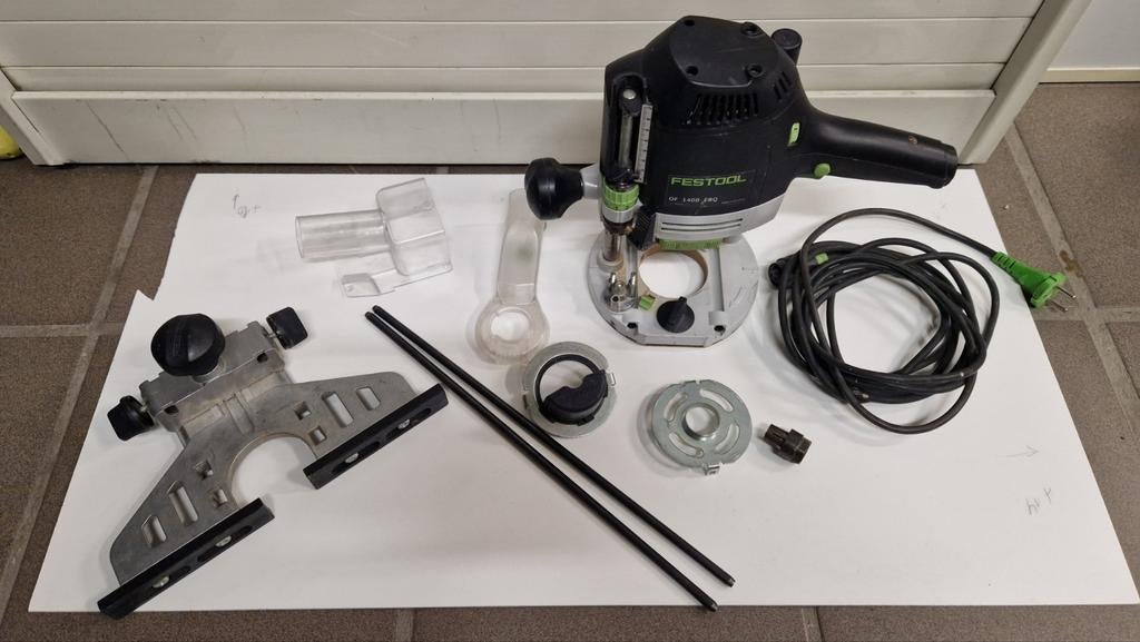 Festool OF1400 defonceuse en parfait état, Bricolage & Construction, Outillage | Fraiseuses, Enlèvement ou Envoi, Routeur