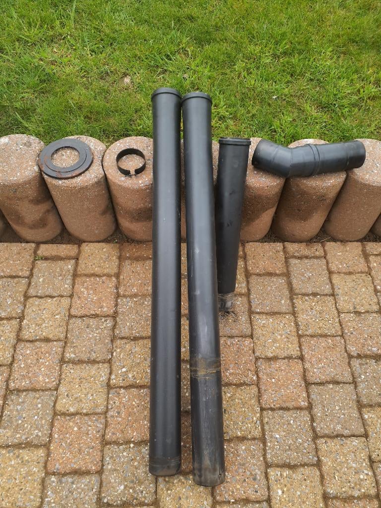 Buse pour poile à pellet, Maison & Meubles, Poêles, Enlèvement, Utilisé, Suspendu, Poêle à granulés