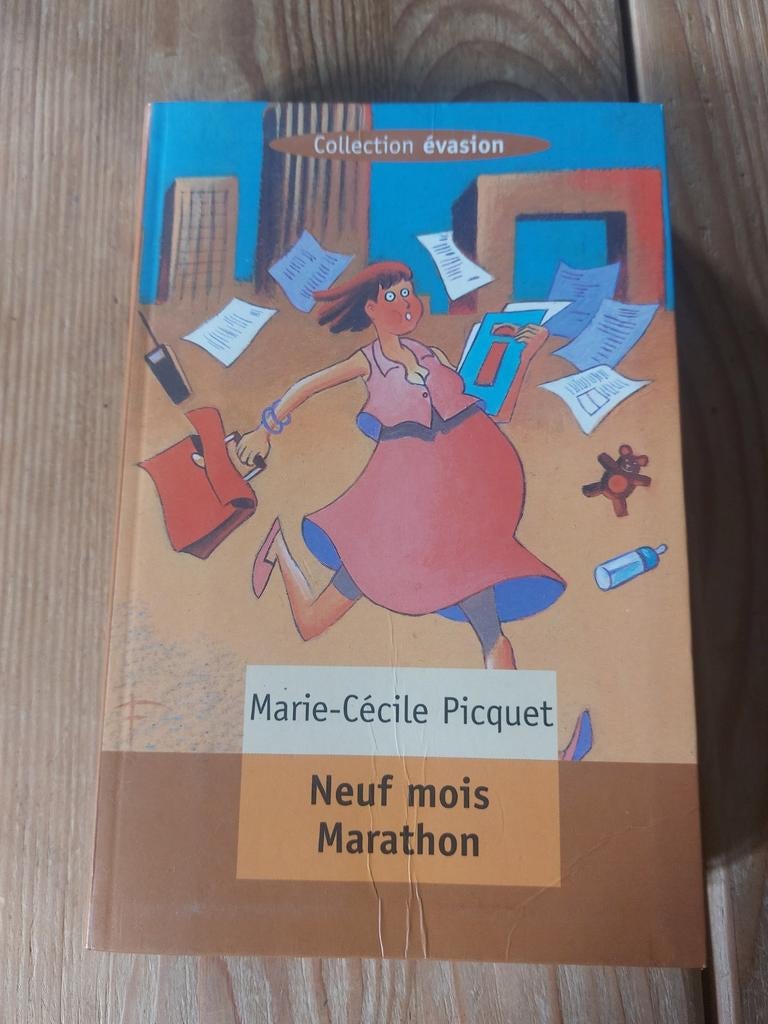 Neuf mois Marathon de M.C Picquet, Livres, Enlèvement, Utilisé