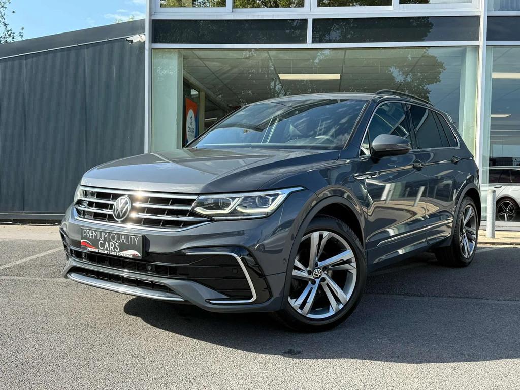 Volkswagen Tiguan 1.5 TSI DSG R-Line/ TREKHAAK / NAVI / CAME, Argent ou Gris, Achat, Entreprise, Alcantara