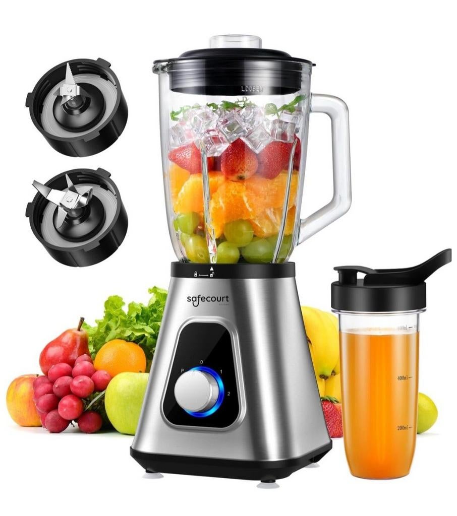 Nieuwe Safecourt Kitchen Blender Model BL-800-BL, Ophalen, Blender