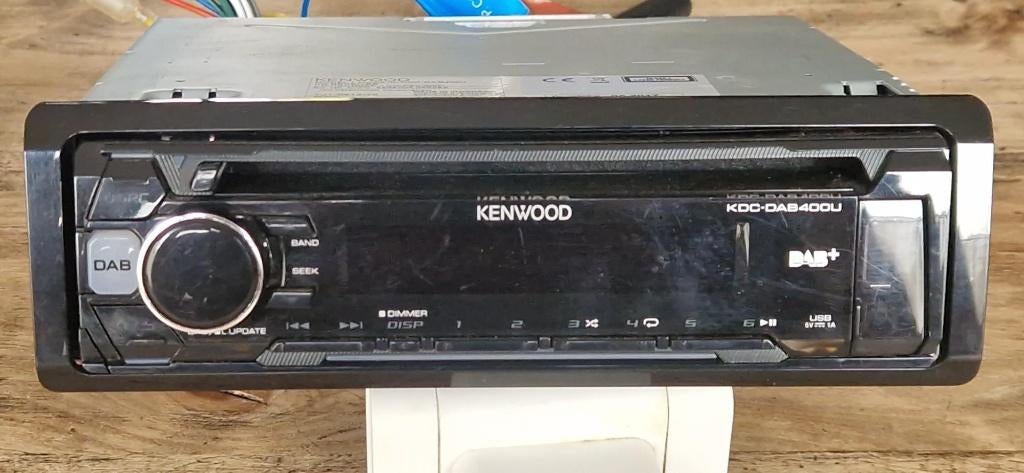 Kenwood autoradio/cd/aux - géén bluetooth, Ophalen of Verzenden, Gebruikt