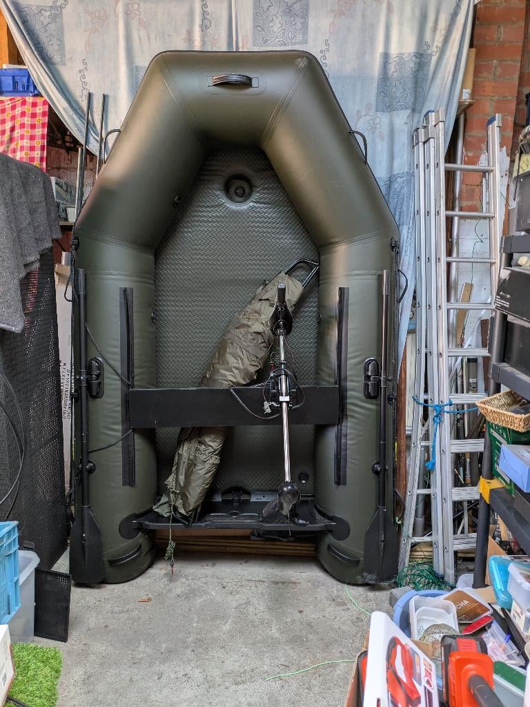 Boot + motor + tent voor boot, Ophalen, Nieuw