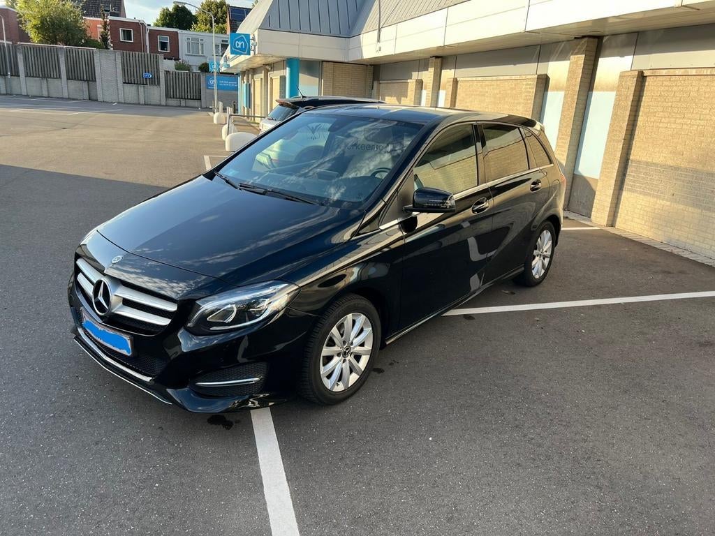 Mercedes B180, Auto's, Voorwielaandrijving, Monovolume, Blauw, Leder
