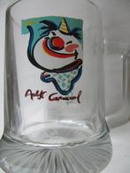 Carnaval Aalst bierpullen van Safir., Ophalen of Verzenden, Nieuw, Bierglas