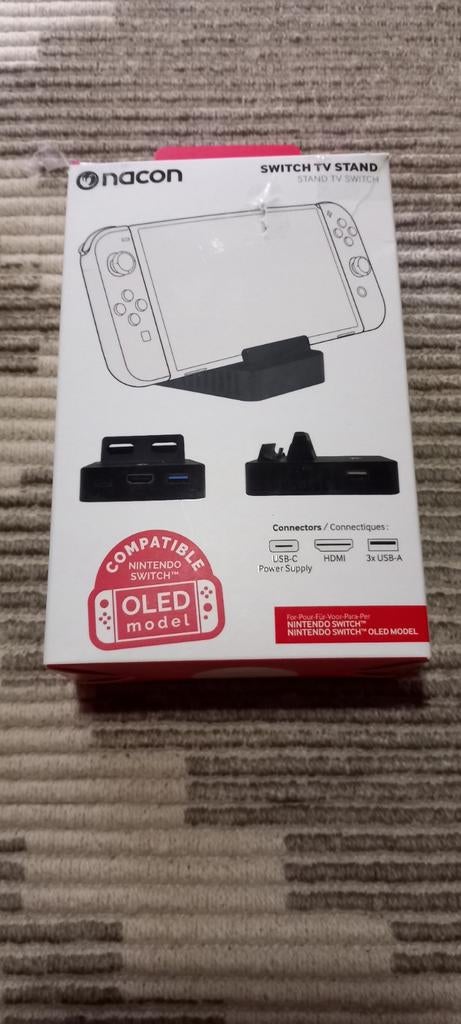Nintendo switch oled dock, Verzenden