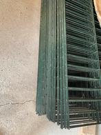 Draadpanelen dubbelstaaf hekwerk groen, Ophalen, Zo goed als nieuw, IJzer, Dubbelstaafmat hekwerk
