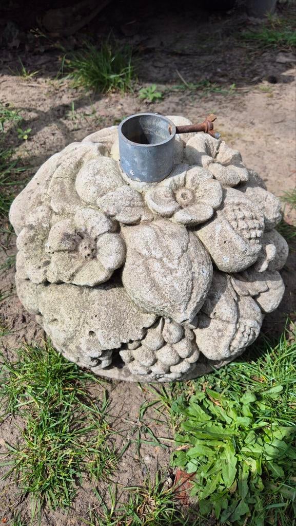 Parasolvoet gratis afhalen., Enlèvement, Béton