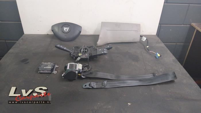 Set de airbag d'un Dacia Lodgy, Dacia, -, 3 mois de garantie, Utilisé