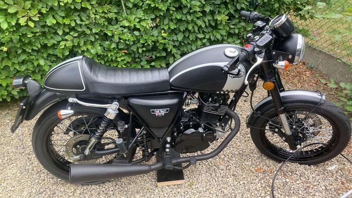 MASH cafe racer. 125 cc, Motos, Motos | Mash, Particulier, Autre, jusqu'à 11 kW, Permis Moto A1 minimum, 1 cylindre