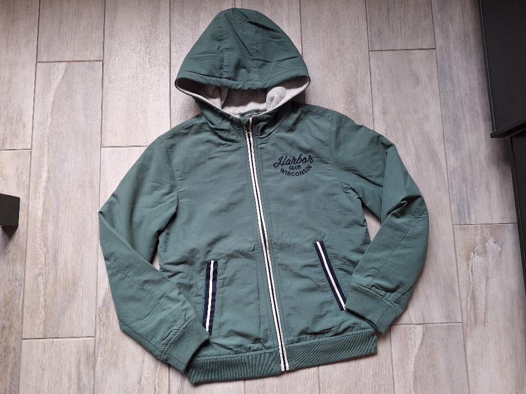 ★ M140/146 - Deftige Jas United colors Benetton, Enfants & Bébés, Vêtements enfant | Taille 140, Garçon, Enlèvement ou Envoi, Comme neuf