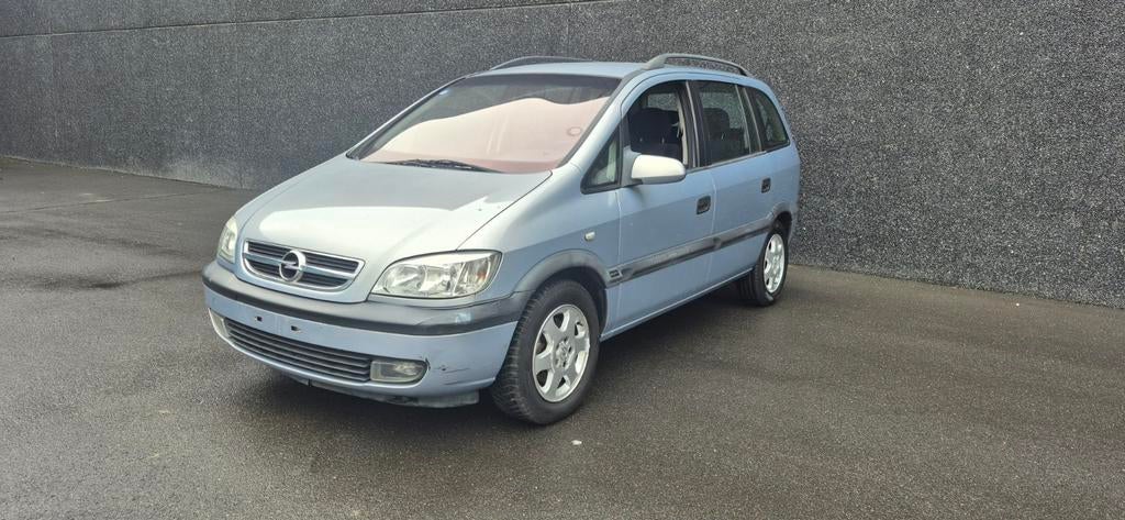 Opel Zafira *7-PL* LEZ OK *AC*, Argent ou Gris, Achat, Entreprise, Noir