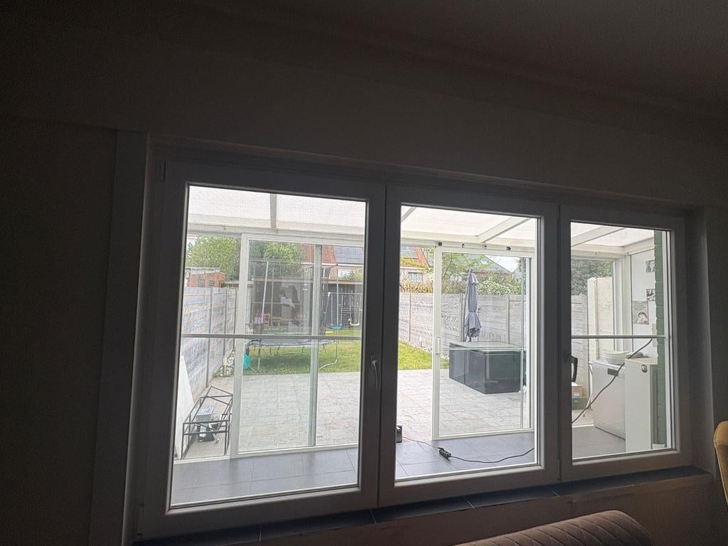 Te Gent,pvc ramen, Ophalen, Gebruikt, Kunststof, Raamkozijn