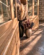 2x eiken buffetkast/vitrinekast art:94/26, Huis en Inrichting, Kasten | Buffetkasten, Ophalen, 100 tot 150 cm, Eikenhout, Belgie