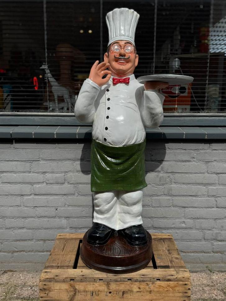Groot Koks beeld decoratie, Verzamelen, Beelden en Beeldjes, Zo goed als nieuw, Mens, Ophalen