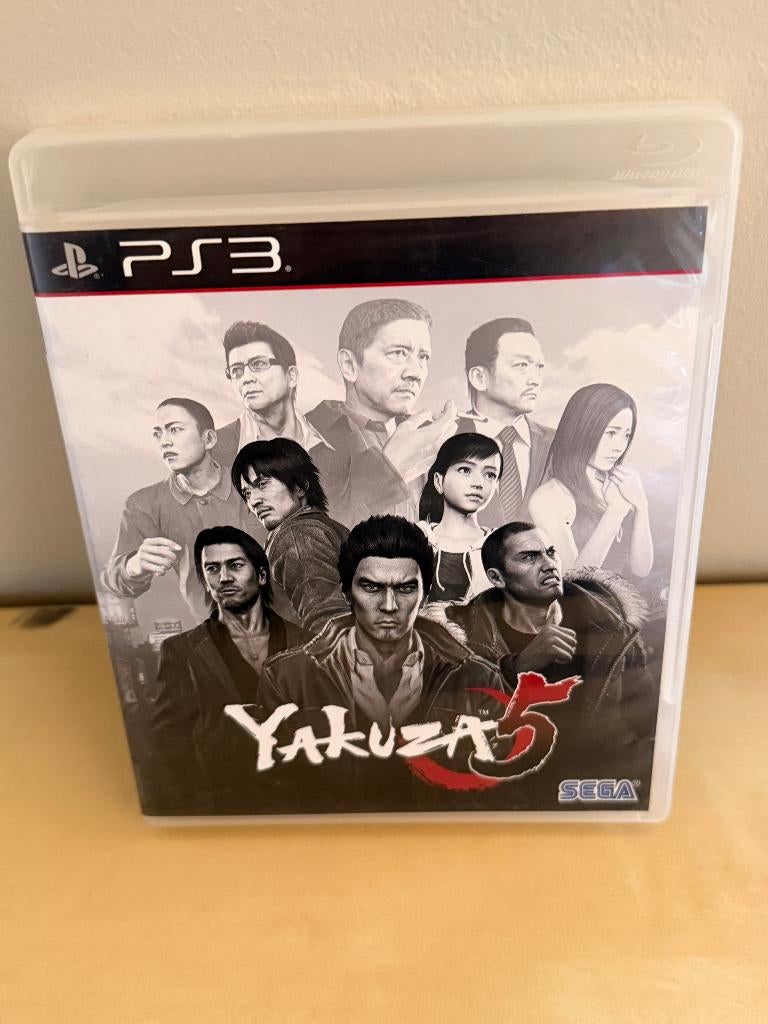 Yakuza 5 - Playstation 3 original game case, Enlèvement ou Envoi, Comme neuf
