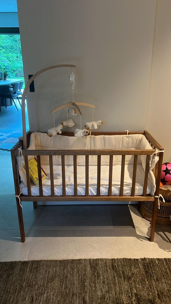 Park QUAX (beukehout), Kinderen en Baby's, Babyparken, Zo goed als nieuw, Rechthoekig, In hoogte verstelbaar, Ophalen