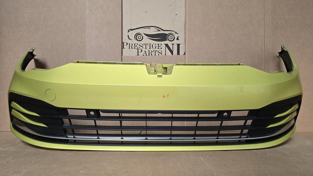 VW Golf 8 VIII Voorbumper 4xPDC LA1B Chroom 5H0807221J 4PDC, Auto-onderdelen, Gebruikt, -, -, Ophalen of Verzenden