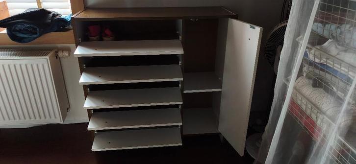 Vintage schoenenkast, Huis en Inrichting, Kasten | Schoenenkasten, Zo goed als nieuw, Ophalen