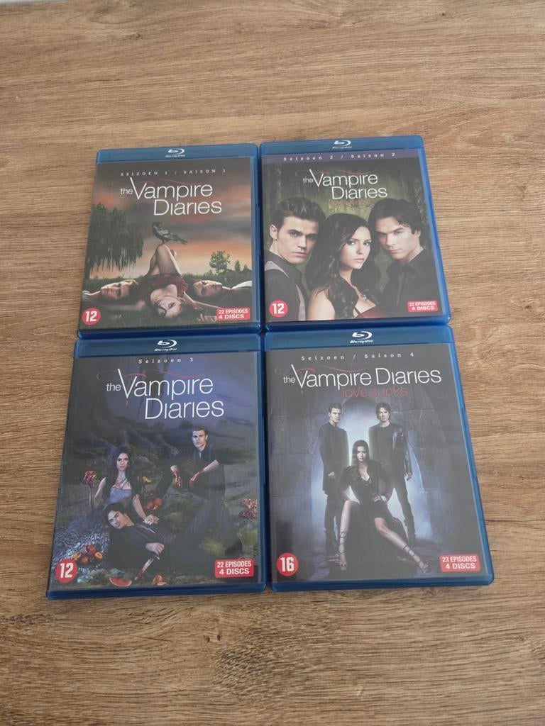 The Vampire Diaries seizoen 1-4, Ophalen of Verzenden, Drama, Boxset