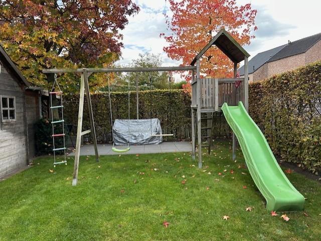 speeltuig, Kinderen en Baby's, Speelgoed | Buiten | Speeltoestellen, Gebruikt, Glijbaan, Klimtouw, Schommel, Ophalen
