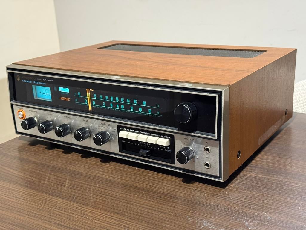 KENWOOD KR-5150 Solid State Stereo Receiver (1970), Audio, Tv en Foto, Versterkers en Ontvangers, Ophalen of Verzenden, Gebruikt