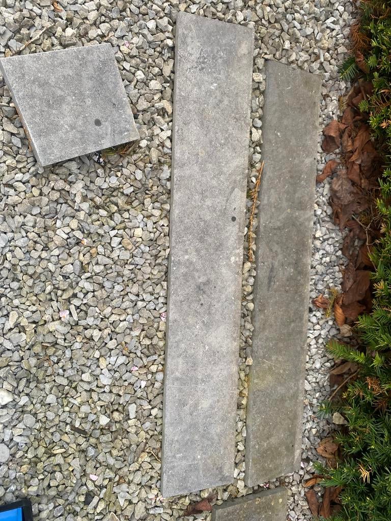 Blauwe steen (sierschouw), Ophalen, Gebruikt