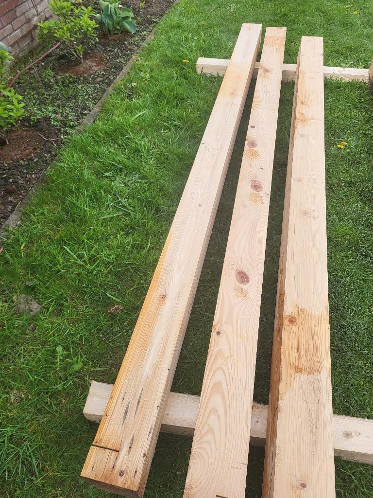 Houten balken, Enlèvement