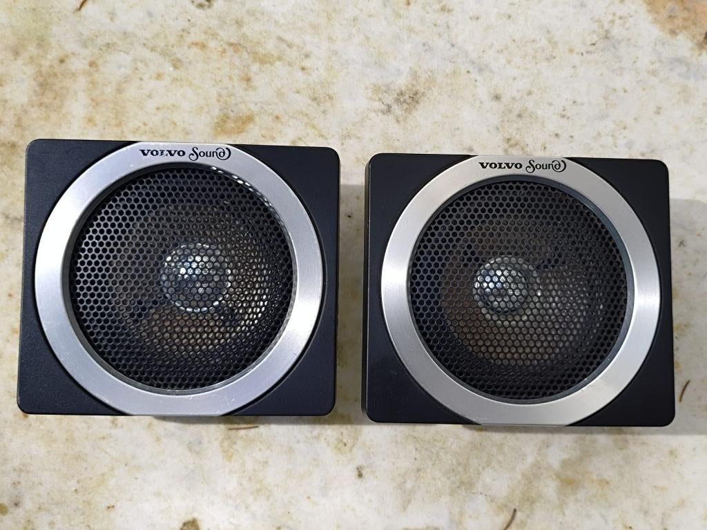Originele Volvo Sound speakers voor Volvo 240, Auto's, Oldtimers, Particulier, Volvo, Ophalen
