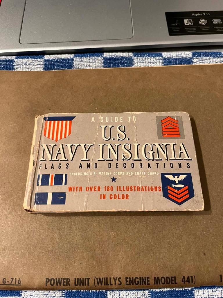 Insigne de la marine américaine WW2, Collections, Objets militaires | Seconde Guerre mondiale, Marine, Enlèvement ou Envoi