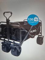 Nieuwe bolderkar Flinq zwart, Caravans en Kamperen, Bolderkarren, Ophalen