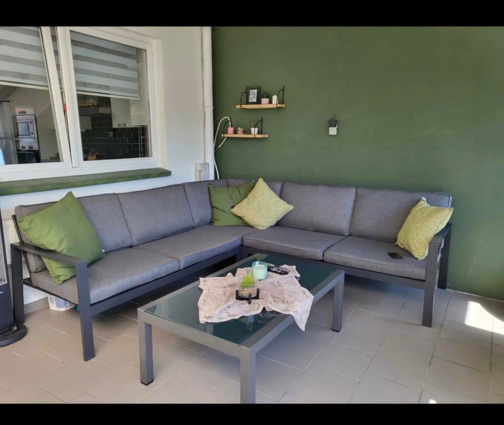 TUINSET TE KOOP, Tuin en Terras, Ophalen, Zo goed als nieuw, Tuinset