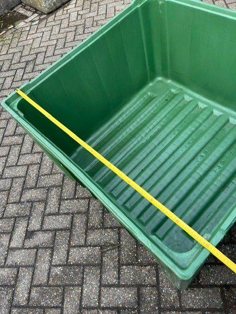 krat Kunststof vis/filter bak vloeistof dicht, Ophalen, Gebruikt, Vijverfilter