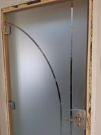 Glazen binnendeur, Ophalen