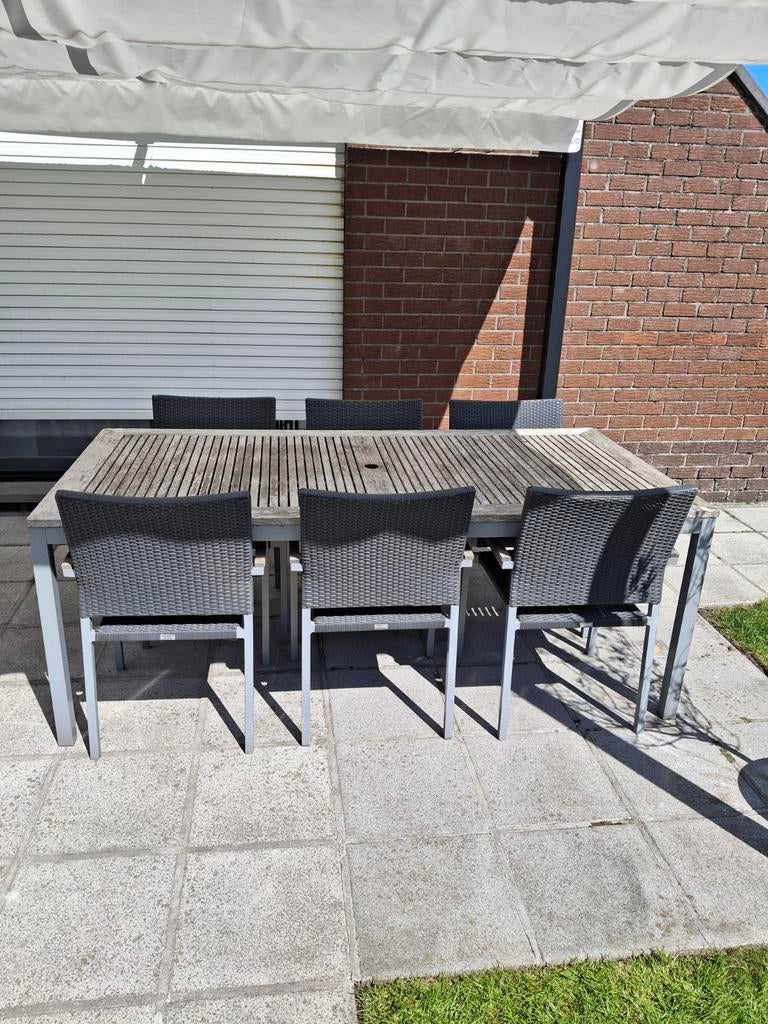 Set de jardin, Enlèvement, Utilisé, 6 places, Salons de jardin