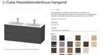 Duravit designer dubbel lavabo badkamer meubel, Ophalen, Zo goed als nieuw