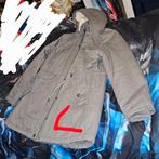 DAMES jas voor winter met pels maat L, Kleding | Dames, Jassen | Winter, Ophalen, Zo goed als nieuw, Maat 42/44 (L), Grijs