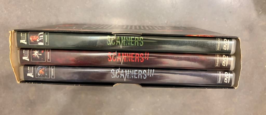 DVD David Cronenberg Scanners Trilogy, CD & DVD, DVD | Horreur, Enlèvement ou Envoi, Coffret, Comme neuf, À partir de 12 ans