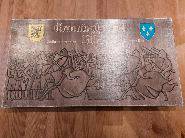 Groeninghe Velt 1302 - Match Battle of the Golden Spurs, Hobby & Loisirs créatifs, Wargaming, Utilisé, Historique, Enlèvement