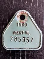 Fietsplaat  1986, Ophalen, Overige typen