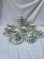 Vintage Bavaria Vohenstrauss Blue & White Coffee/Tea Set, Antiek en Kunst, Antiek | Servies compleet, Ophalen of Verzenden