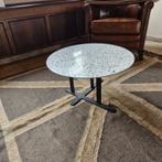 Bijzettafel, Huis en Inrichting, Tafels | Bijzettafels, Ophalen, Minder dan 45 cm, Gebruikt, Metaal of Aluminium