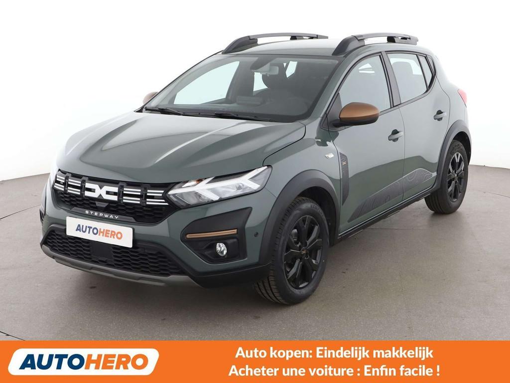 Dacia Sandero 1.0 TCe Stepway Extreme+ (bj 2024), Auto's, Stof, Gebruikt, Euro 6, 91 pk