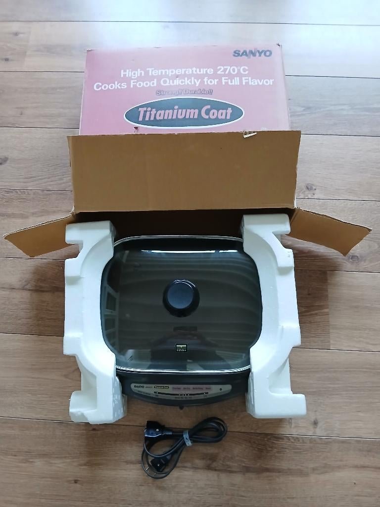 Teppanyaki plaat, Electroménager, Plaques de gril, Enlèvement, Comme neuf, Gril de table