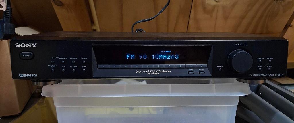 Sony Tuner RDS EON Model ST-SE570, TV, Hi-fi & Vidéo, Enlèvement