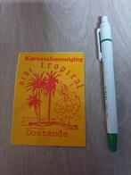 Carnaval sticker Oostende Orde tropical, Ophalen of Verzenden