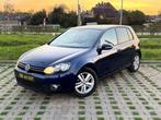 Vw Golf 6 1.2 TSI Matchgarantie 12 maanden Carplay, Auto's, Euro 5, 4 cilinders, Blauw, Leder en Stof
