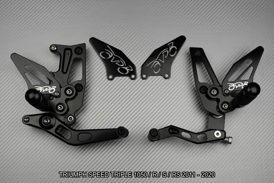 Commandes Reculées TRIUMPH SPEED TRIPLE 1050 R S 2011 - 2020